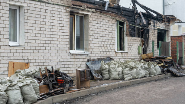 Professional Fire Damage Repair technician working in Oaklyn, NJ